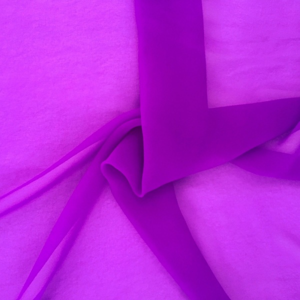 Chiffon Fabric Magenta